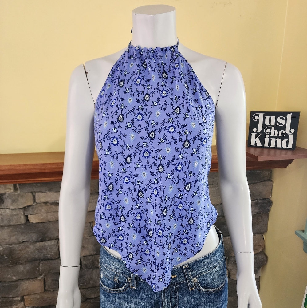Silk Haltertop